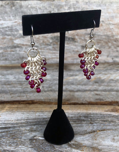 DER1253 = Value Velvet Earring Display 4-3/4'' high (Pkg of 3)