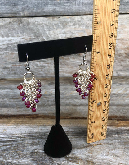 DER1253 = Value Velvet Earring Display 4-3/4'' high (Pkg of 3)