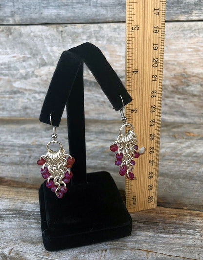 DER1723 = Value Velvet Earring Stand 4-1/4''H