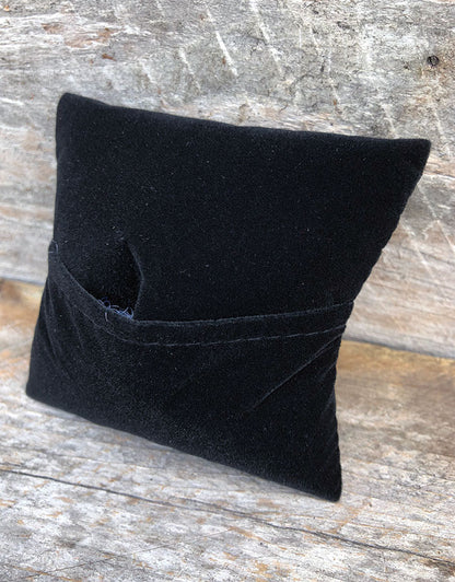 DIS1130 = Value Velvet Pillow for Watches or Bracelets 3''x3'' (Pkg of 5)