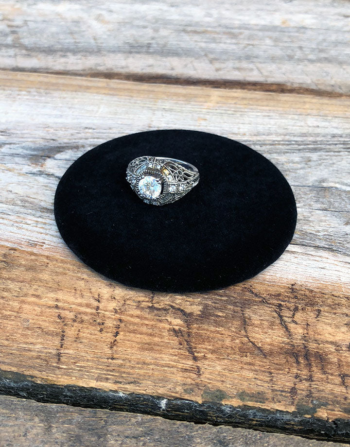 DIS1315 = Value Velvet Round Display Pad 3'' (Pkg of 3)