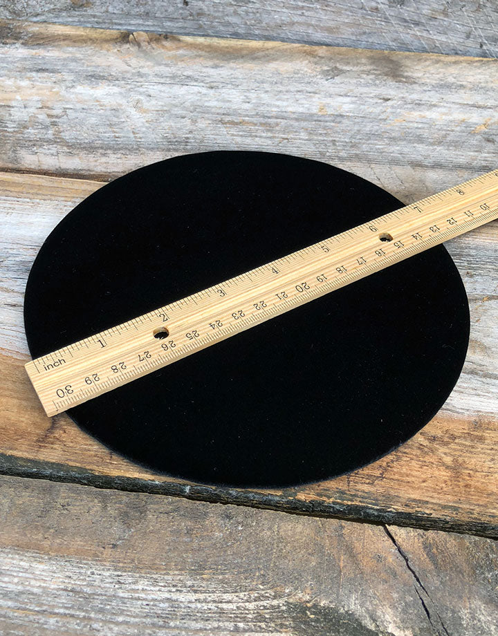 DIS1317 = Value Velvet Round Display Pad 7'' (Pkg of 3)