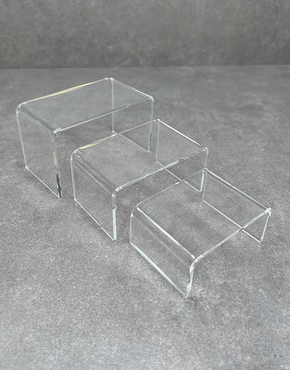 DIS9101 = ACRYLIC RISERS SET of 3 SMALL