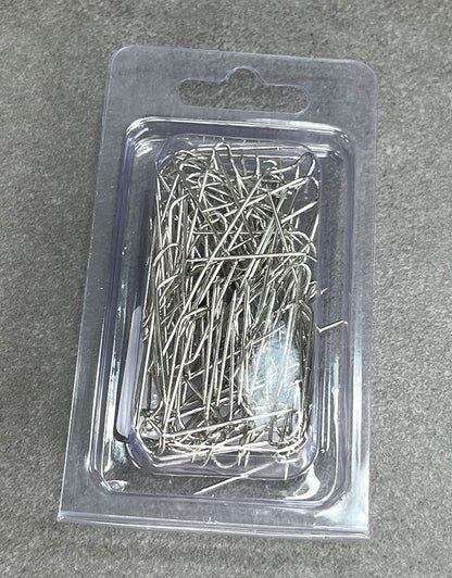 DPD1002 = Silver Color U-Pin (Pkg of 100)