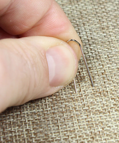 DPD1002 = Silver Color U-Pin (Pkg of 100)