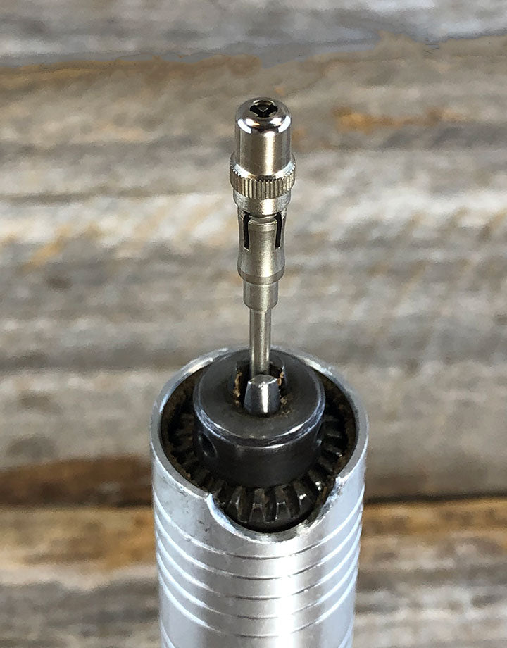 DR2815 = Micro Chuck Adapter for #70-80 drills (3/32" shank)