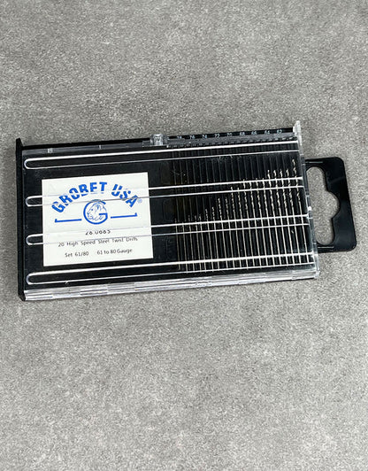 DR685 = HSS Twist Drill Set Sizes 61 To 80
