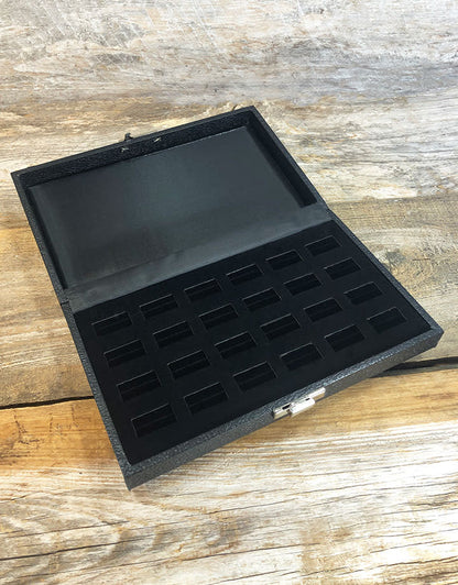 DRG1906 = Ring Case for 24 Rings - Black