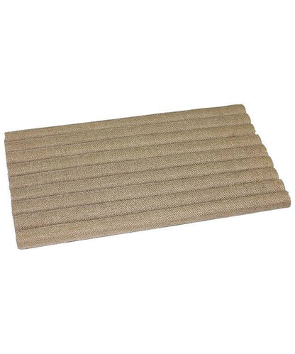 DRG3222 = Burlap Ring Tray Insert Continuous Slots 14-1/8 x 7-5/8''