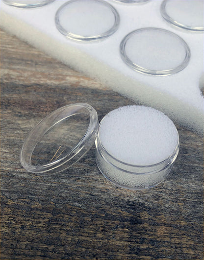 DST2425 = Gem Jar Tray Insert 25 Jars White