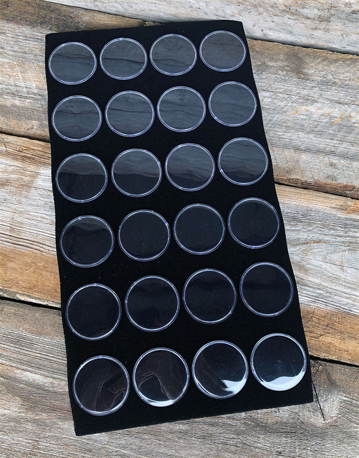 DST2524 = GEM JAR TRAY INSERT 24 JARS BLACK