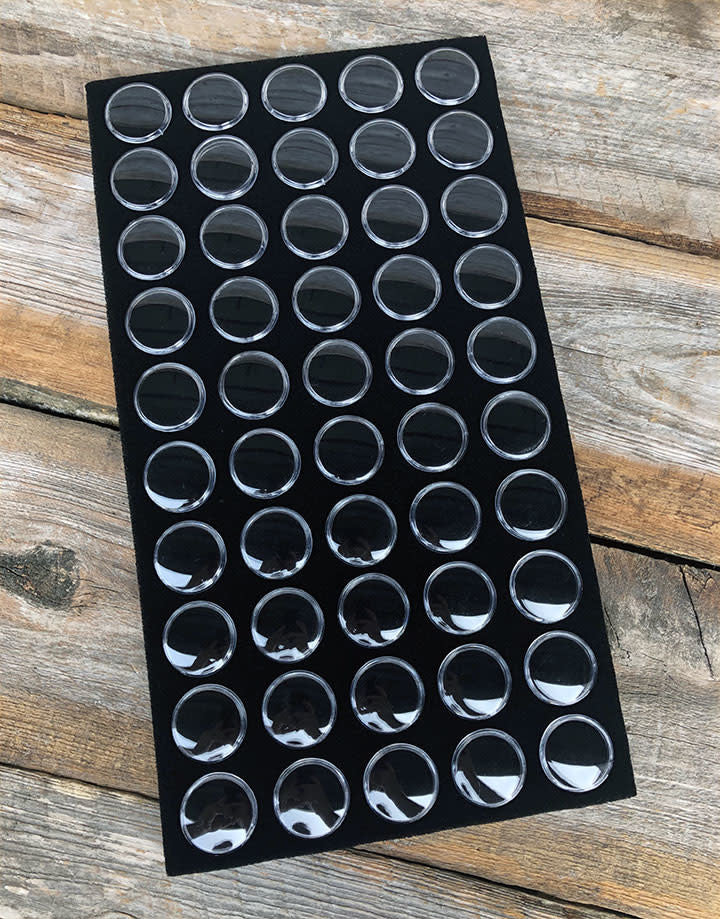 DST2550 = GEM JAR TRAY INSERT 50 JARS BLACK