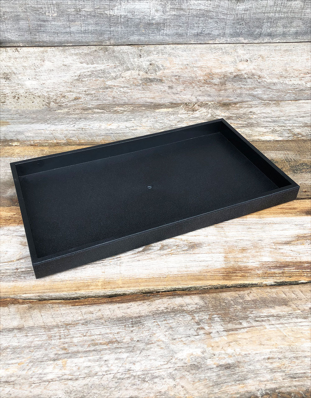 DTR1100 = Stackable Plastic Display Tray 1" Deep - Single