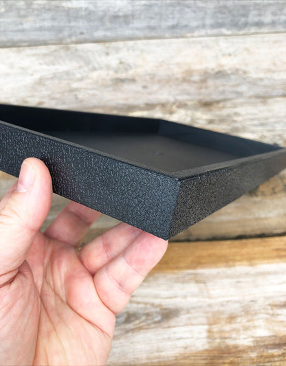 DTR1100 = Stackable Plastic Display Tray 1" Deep - Single