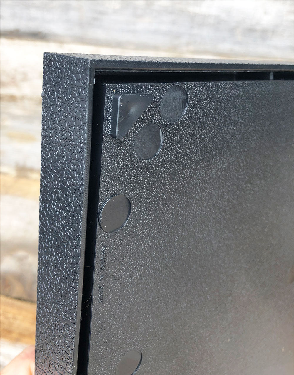 DTR1100 = Stackable Plastic Display Tray 1" Deep - Single