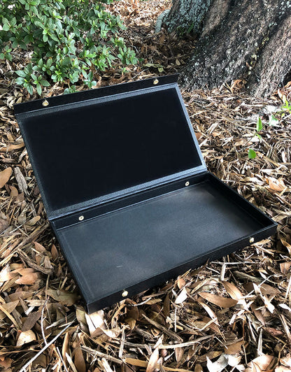 DTR1200 = Jewelry Tray with Double Snap Lid 1'' Deep