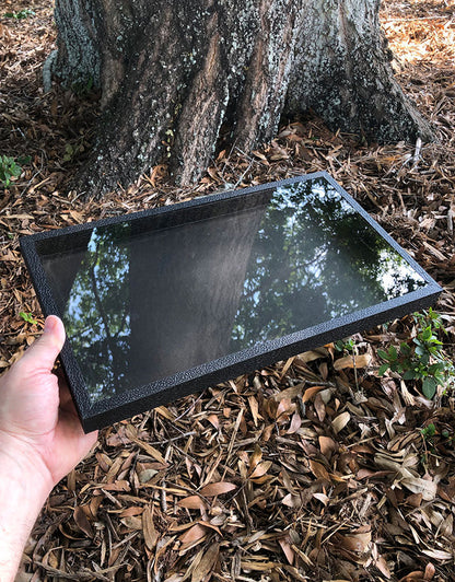 DTR1450 = Jewelry Tray with a Lift Off See Through Lid 1'' Deep