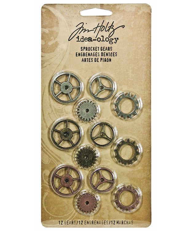 EB2003 = Sprocket Gears by Tim Holtz  (Pkg of 12)