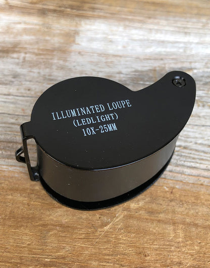 EL2716 = 10X Economy Lighted Loupe with 1" lens