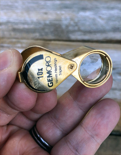 EL40X = 10X Jewelers Triplet Loupe by GemOro