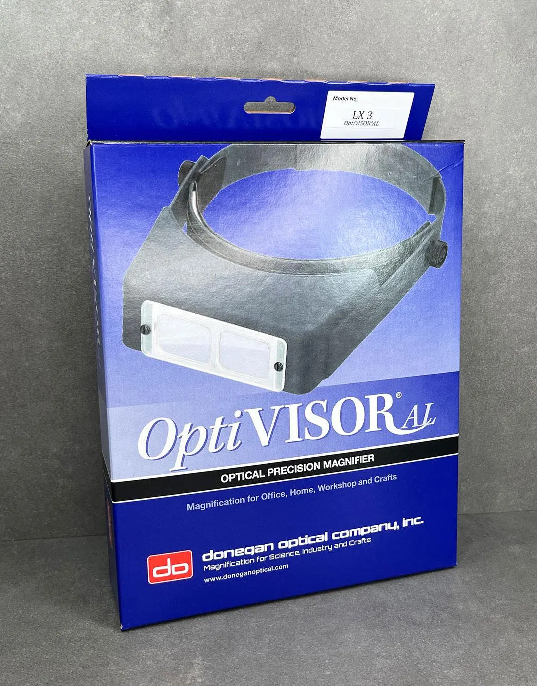 EL50X = Optivisor LX Headband Magnifiers
