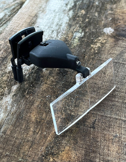 EL9135 = OPTI+Aid Clip-On Magnifier with 3 Lenses -1.5X, 2.5X, 3.5X