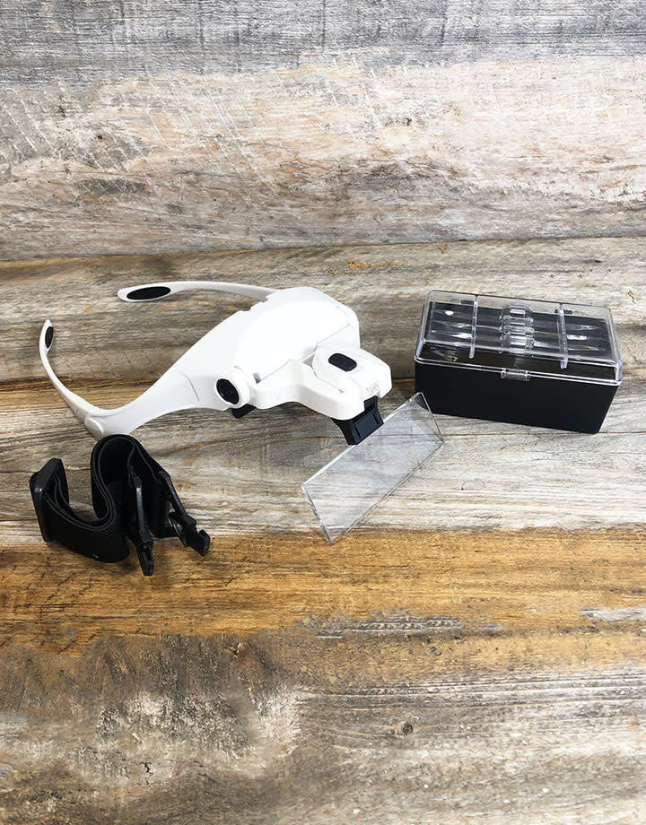 EL9162 = Lightweight Head Magnifier with 5 Lenses