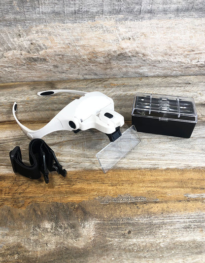 EL9162 = Lightweight Head Magnifier with 5 Lenses