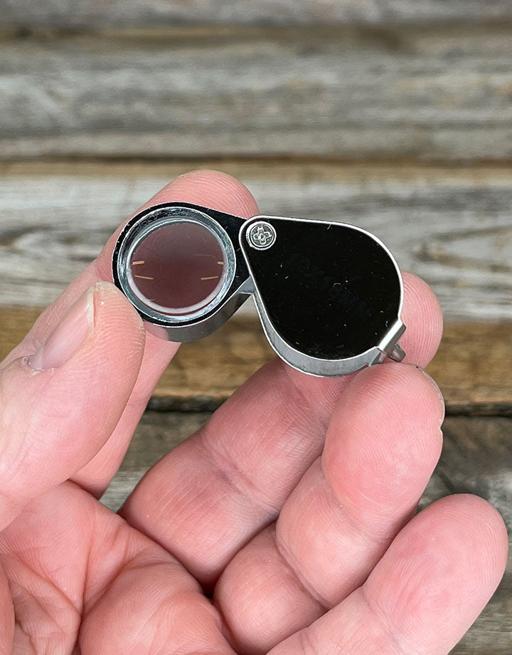 EL962 = 10X Chrome Color Economy Loupe 18mm Lens