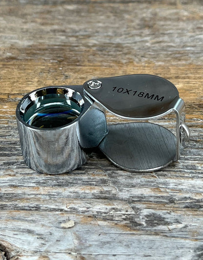 EL962 = 10X Chrome Color Economy Loupe 18mm Lens