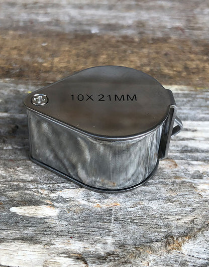 EL962 = 10X Chrome Color Economy Loupe 18mm Lens