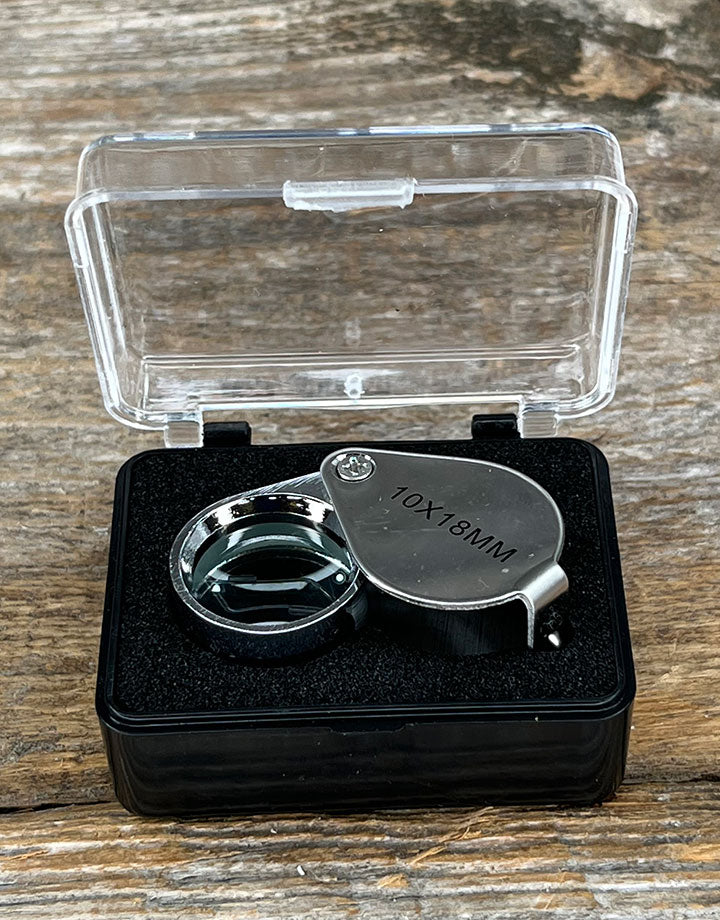 EL962 = 10X Chrome Color Economy Loupe 18mm Lens