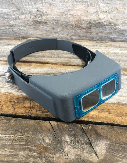 EL9990 = Binocular Magnifier Visor Includes 4 Glass Lenses