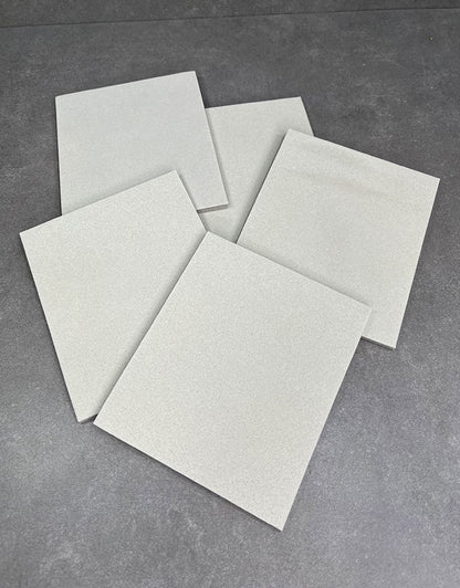 EM600X = Sanding Sponges, Foam Rubber/Aluminum Oxide (Pkg of 5)