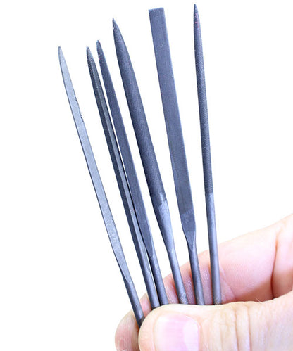 FI170 = Needle File Set - Cut 2 - 5-1/2''  (6pcs)
