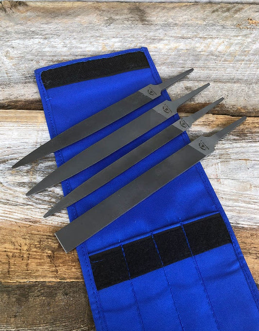 FI3299 = Grobet Hand File Set 2 Cut (4pcs)