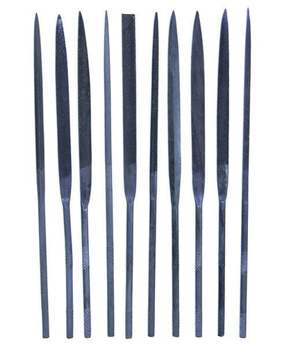 FI6004 = Economy Needle File Set - Cut 2 - 5-1/2'' (10 pcs)