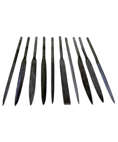 FI6004 = Economy Needle File Set - Cut 2 - 5-1/2'' (10 pcs)