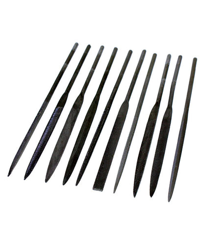 FI6004 = Economy Needle File Set - Cut 2 - 5-1/2'' (10 pcs)