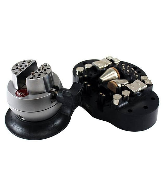 G03684 = GRS Microblock Engraving Ball Vise with Attachments