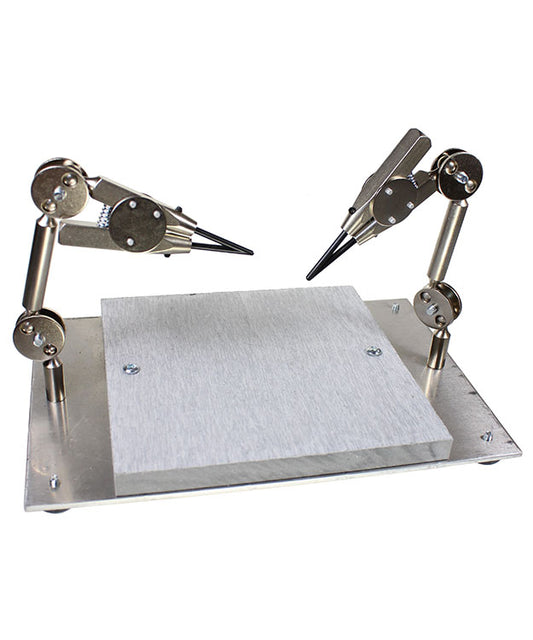G04545 = GRS Dual Short Third Hand Soldering Station