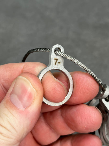 GA1528 = Durston Finger Sizer Set Sizes 1-16US