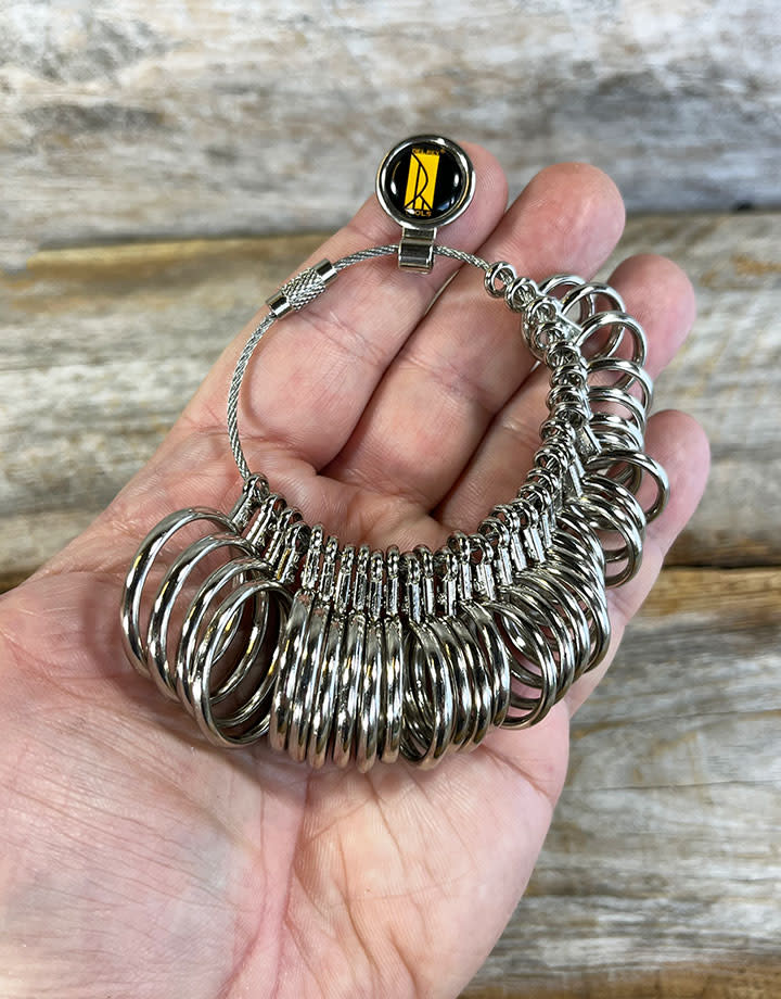 GA260 = Metal Finger Sizer Set (0-15 US)