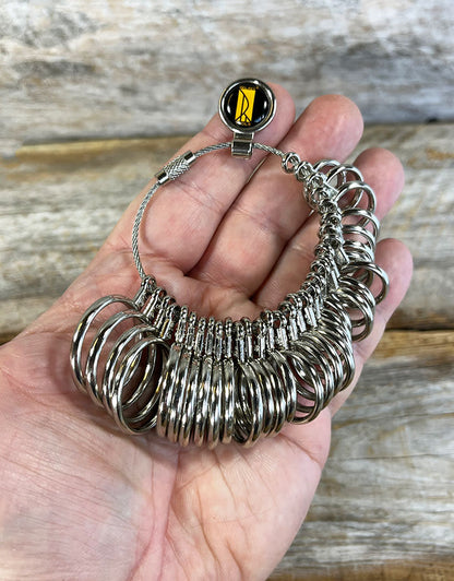 GA260 = Metal Finger Sizer Set (0-15 US)