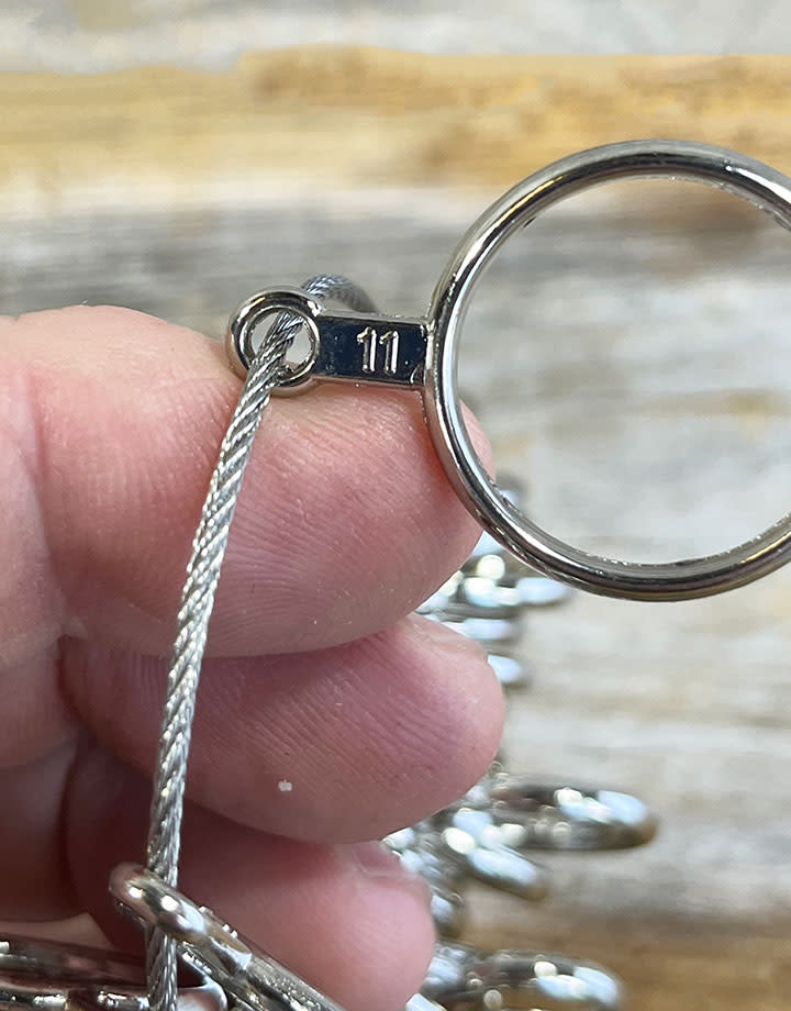 GA260 = Metal Finger Sizer Set (0-15 US)