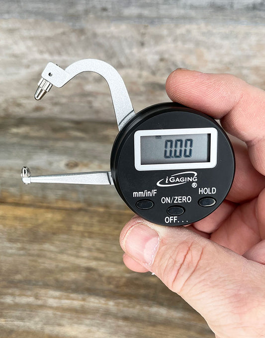 GA7004 = Digital Thickness Gauge 25mm / 0.1mm