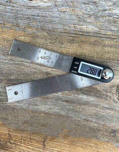 GA7006 = Digital Protractor 7" w/ Stainless Steel Scale Blade