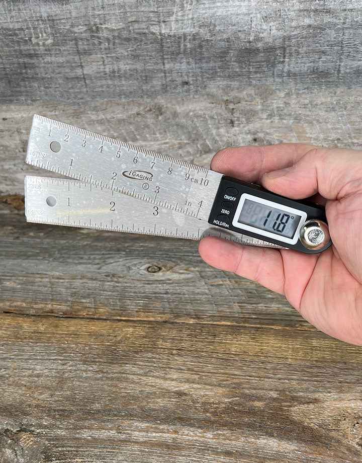 GA7006 = Digital Protractor 7" w/ Stainless Steel Scale Blade