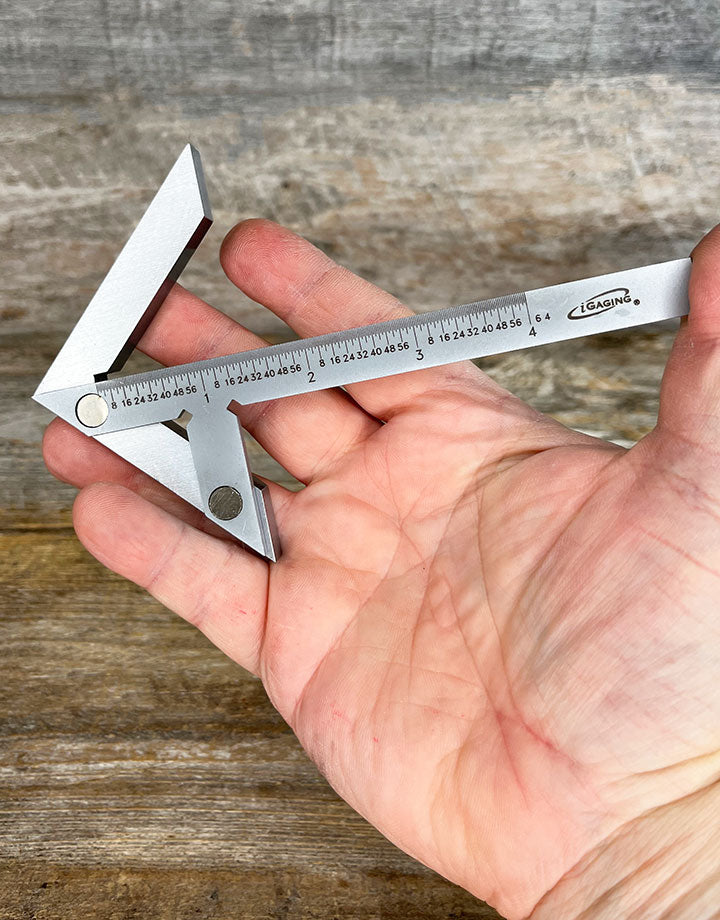 GA7020 = 4" Steel Centering Square