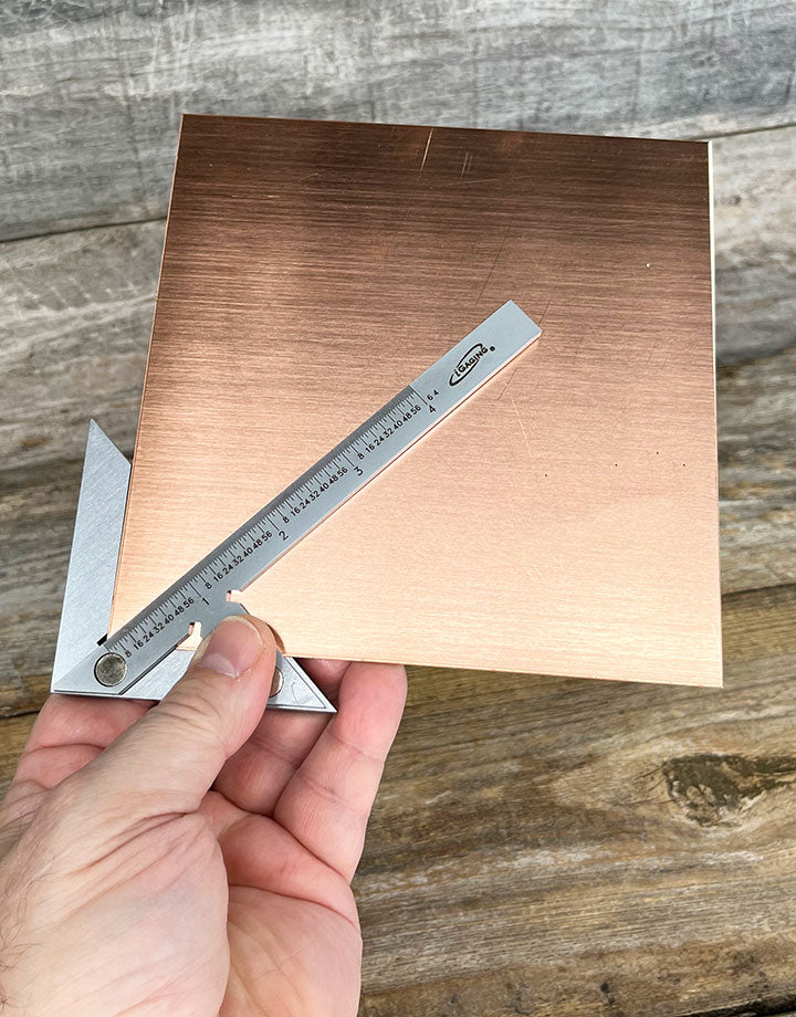 GA7020 = 4" Steel Centering Square